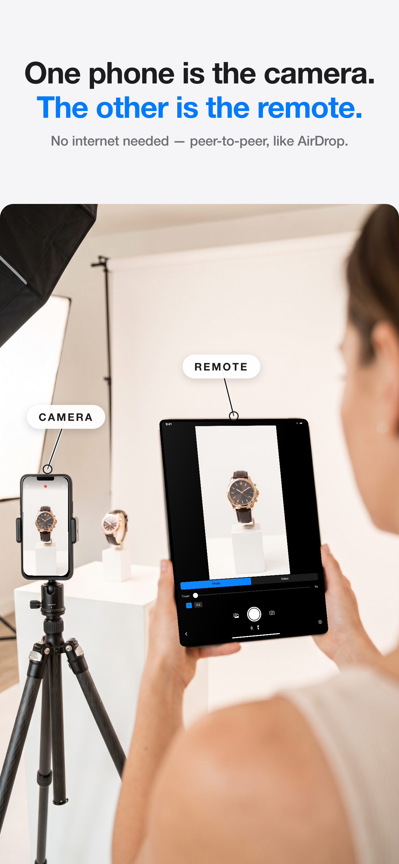 Remote Shutter - Device scanning