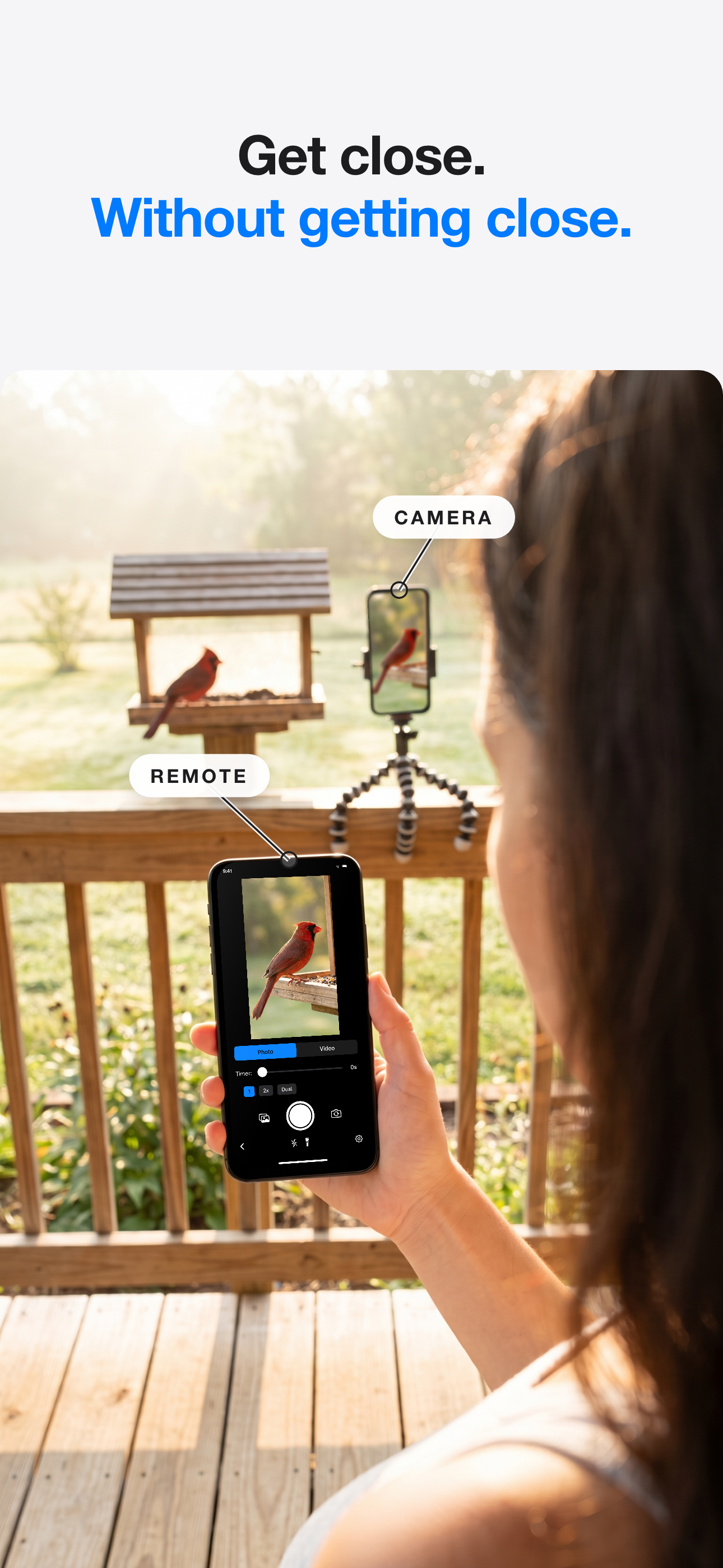 Remote Shutter - Camera view
